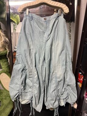 Free people tiger lily crop jeans